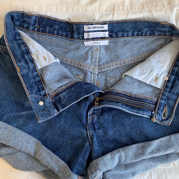 One Teaspoon Denim Shorts - Picture 2 of 6